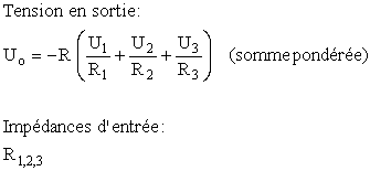 formule montage somateur